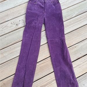 Vintage 100% leather Pants